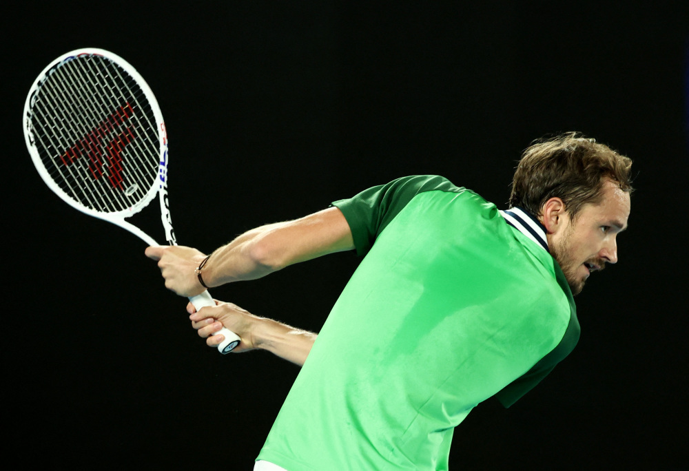 温网力克戴维斯杯，梅德韦杰夫惊艳四座